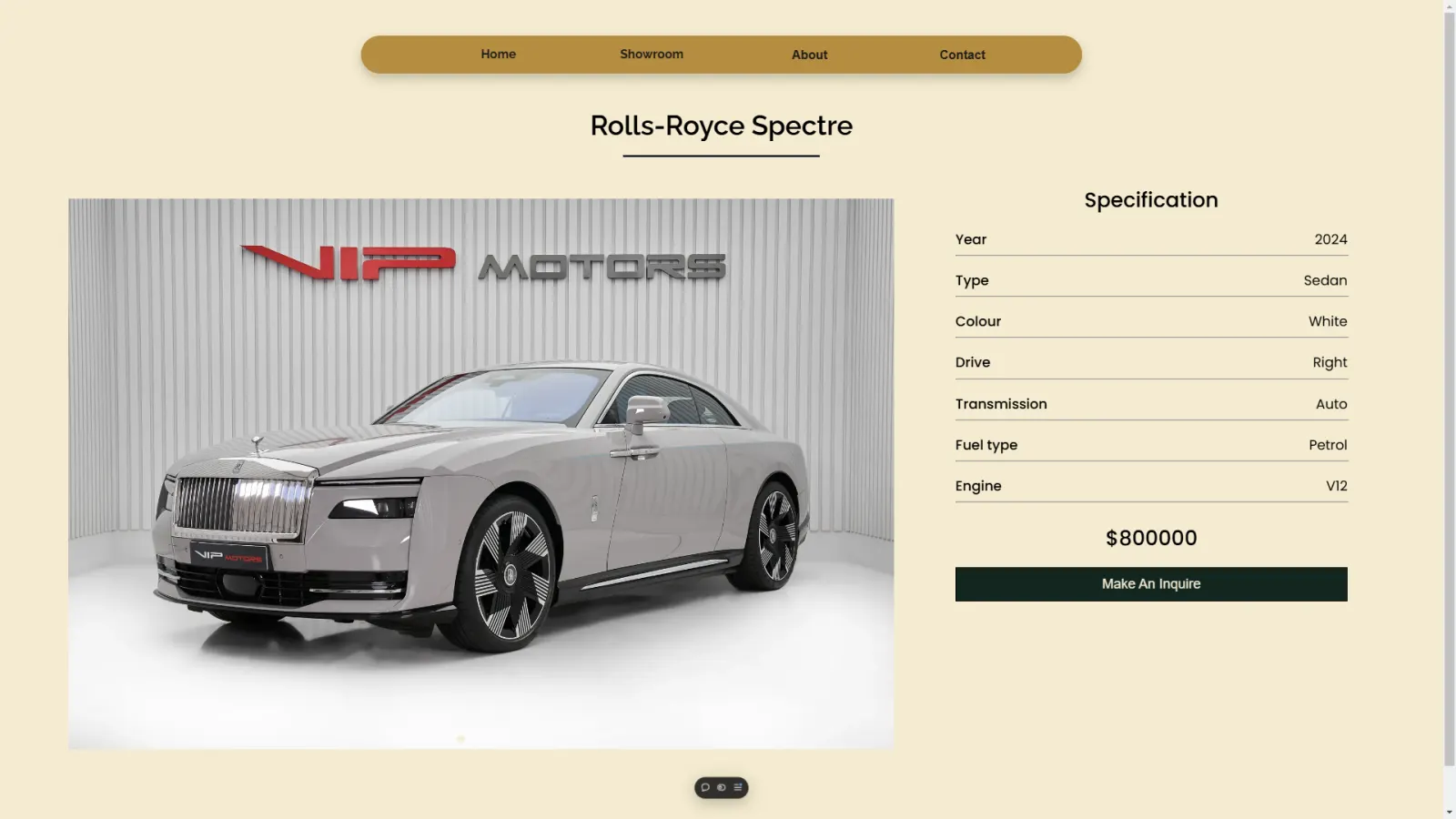 Contact page