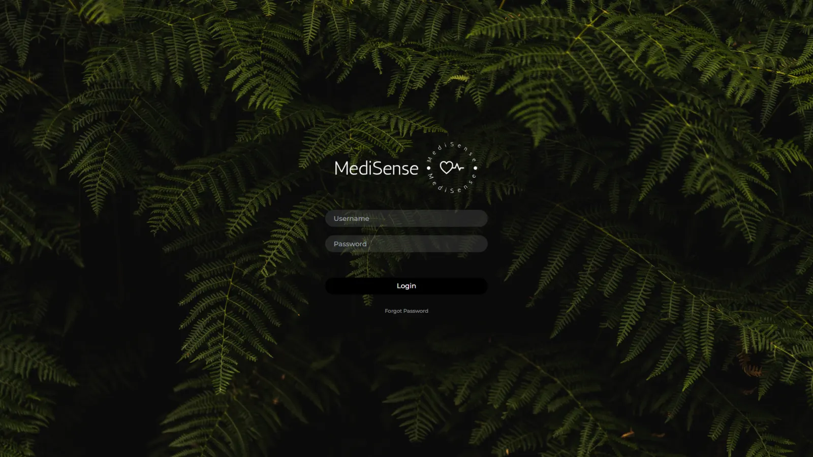 Medisense dashboard